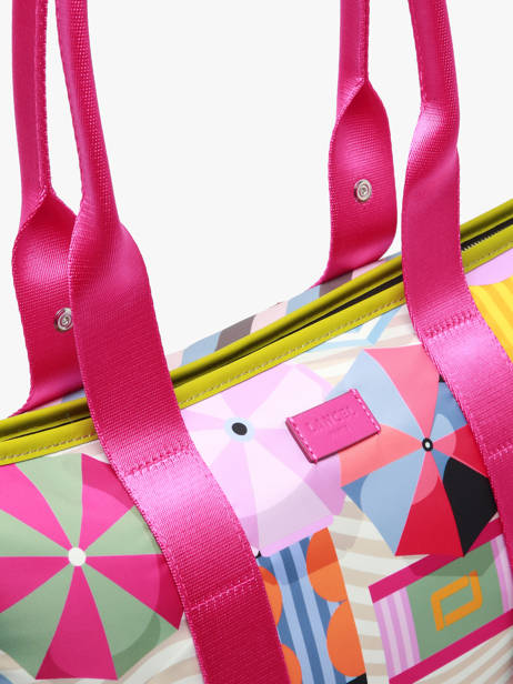 Schoudertas A4 Formaat Lancel Plage Lancel Veelkleurig lancel plage  A14193 ander zicht 2